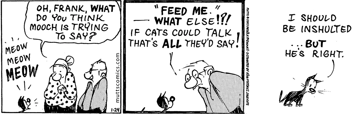 January 24 2003, Daily Comic Strip