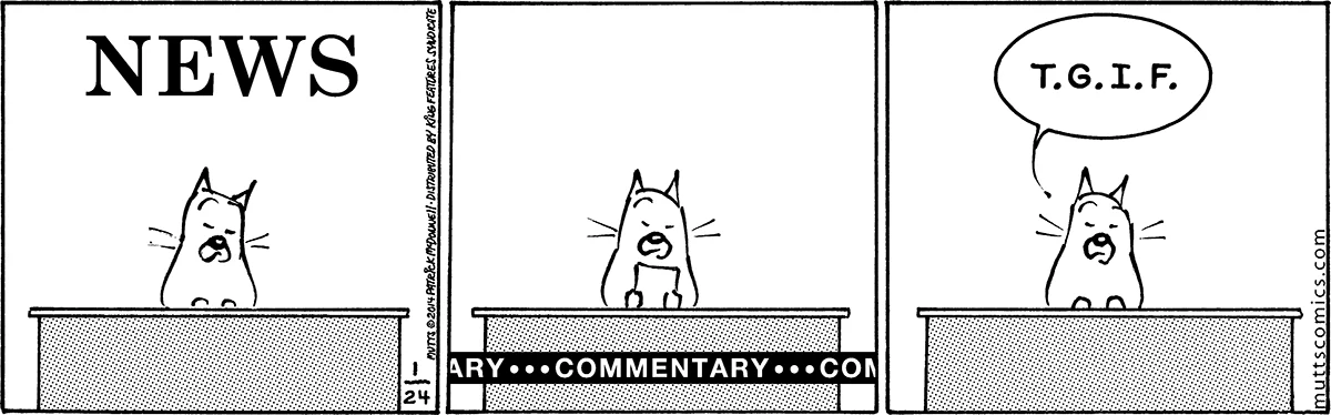January 24 2014, Daily Comic Strip