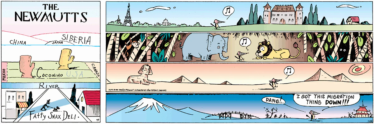 January 24 1999, Sunday Comic Strip