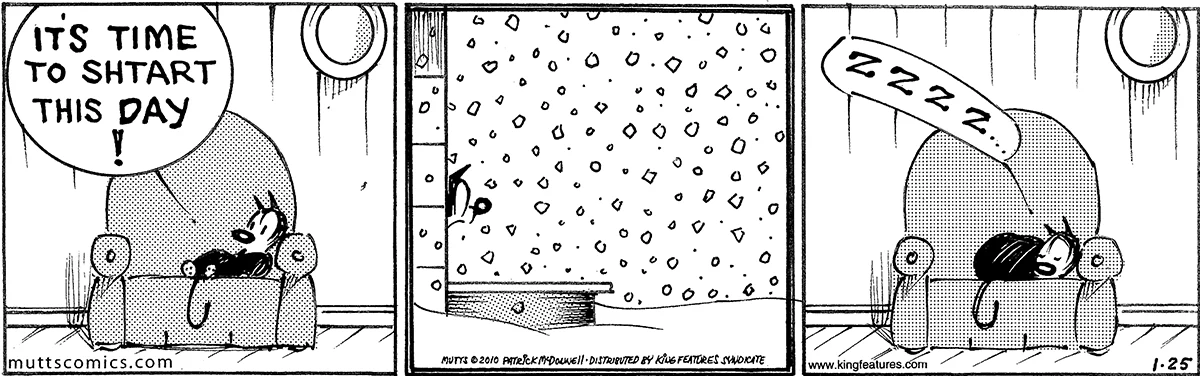 January 25 2010, Daily Comic Strip