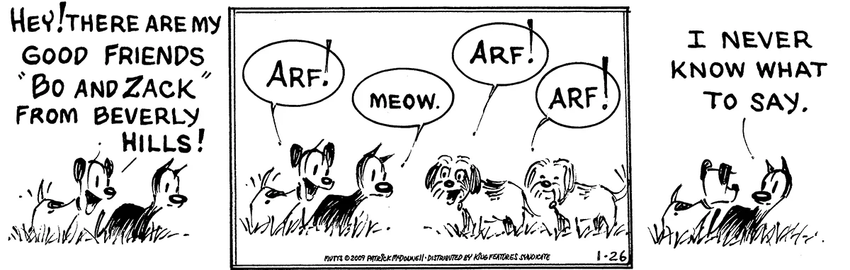 January 26 2009, Daily Comic Strip