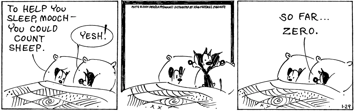 January 29 2004, Daily Comic Strip