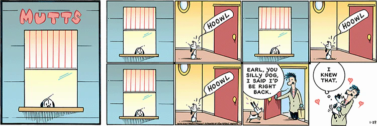 January 29 2017, Sunday Comic Strip