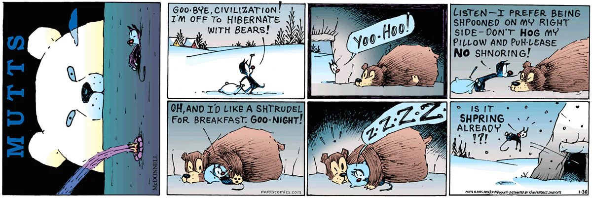 January 30 2005, Sunday Comic Strip