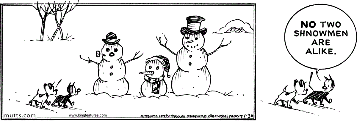 January 30 2021, Daily Comic Strip