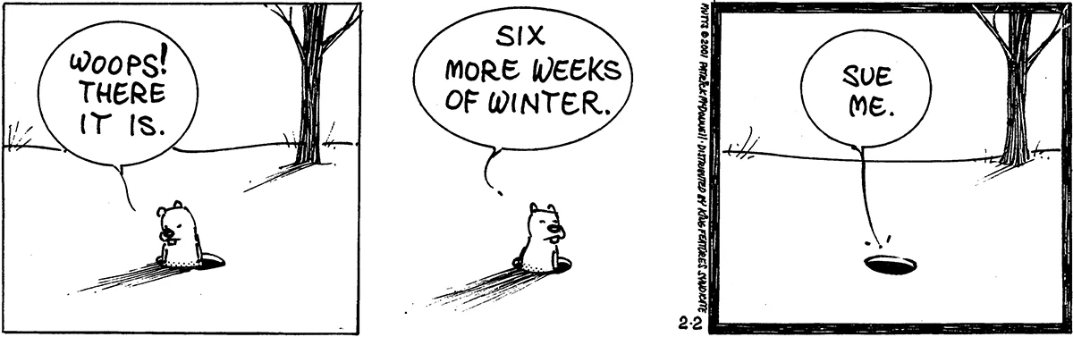 February 2 2001, Daily Comic Strip