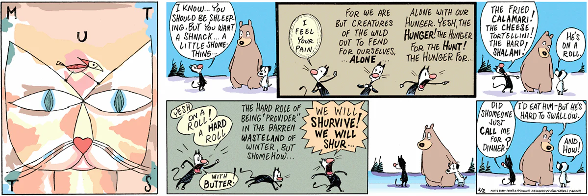 February 2 1997, Sunday Comic Strip