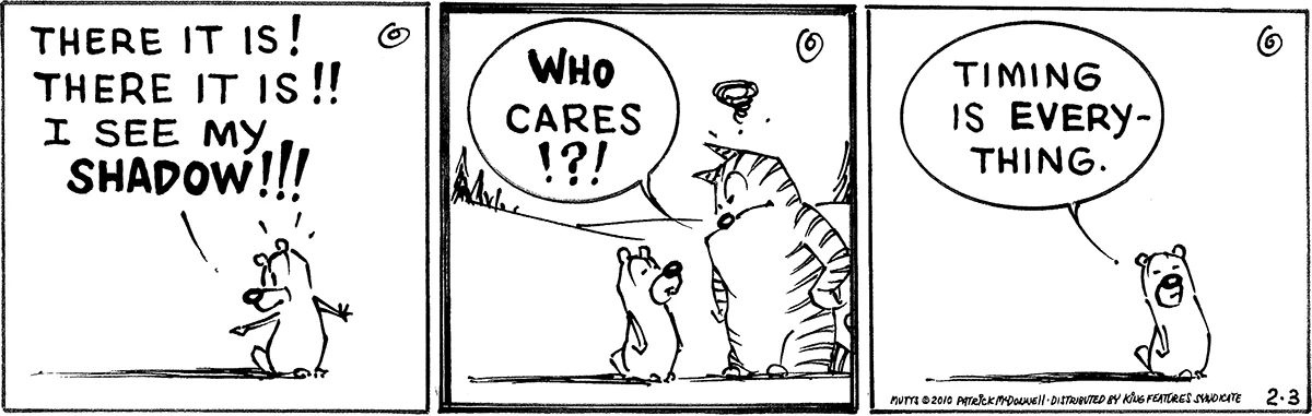 February 3 2010, Daily Comic Strip