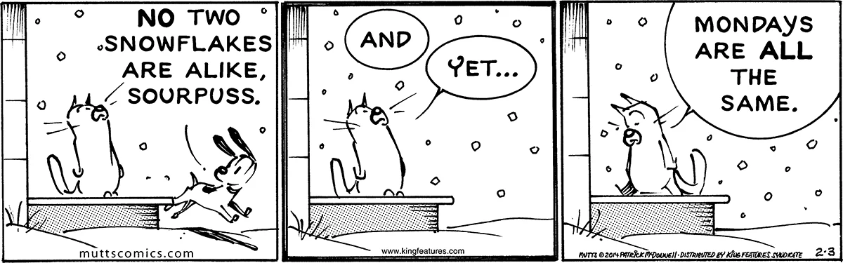 February 3 2014, Daily Comic Strip