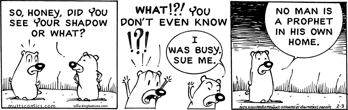 February 3 2015, Daily Comic Strip