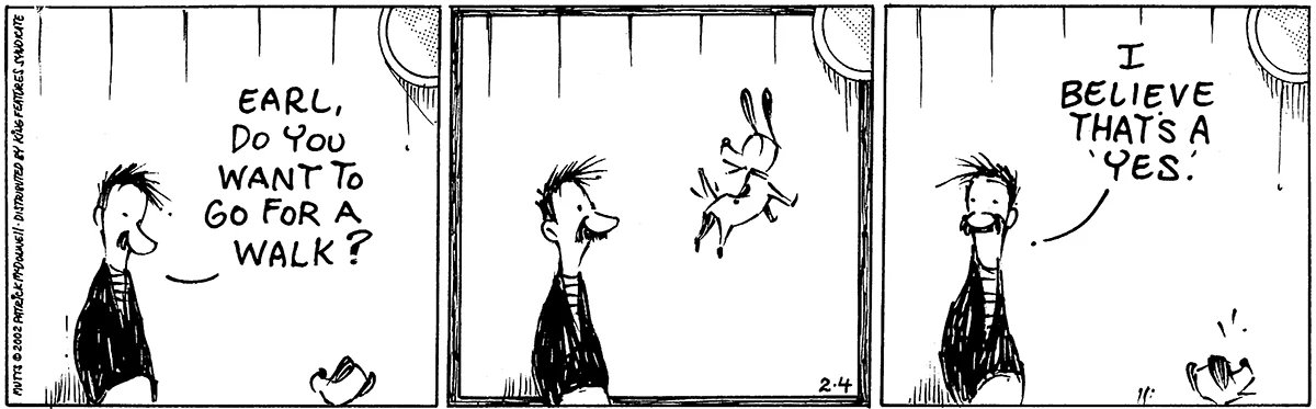February 4 2002, Daily Comic Strip