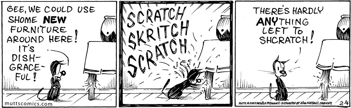 February 4 2003, Daily Comic Strip