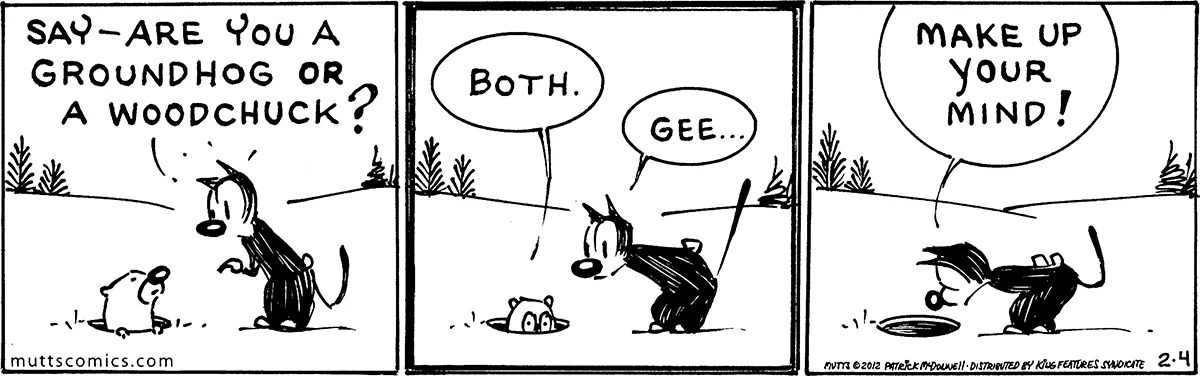 February 4 2012, Daily Comic Strip
