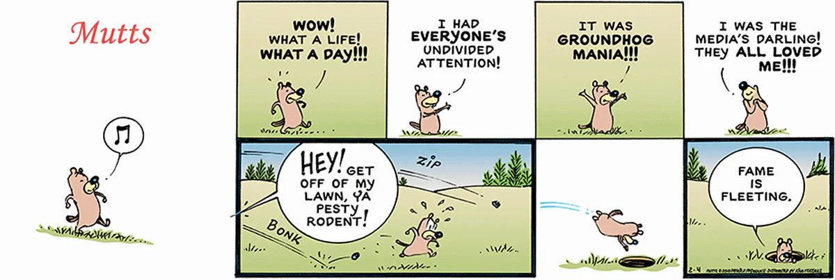February 4 2018, Sunday Comic Strip