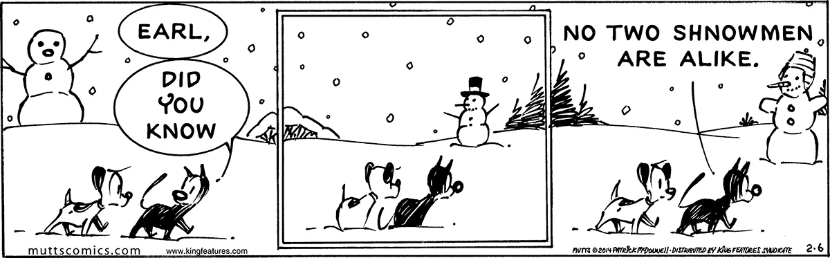 February 6 2014, Daily Comic Strip