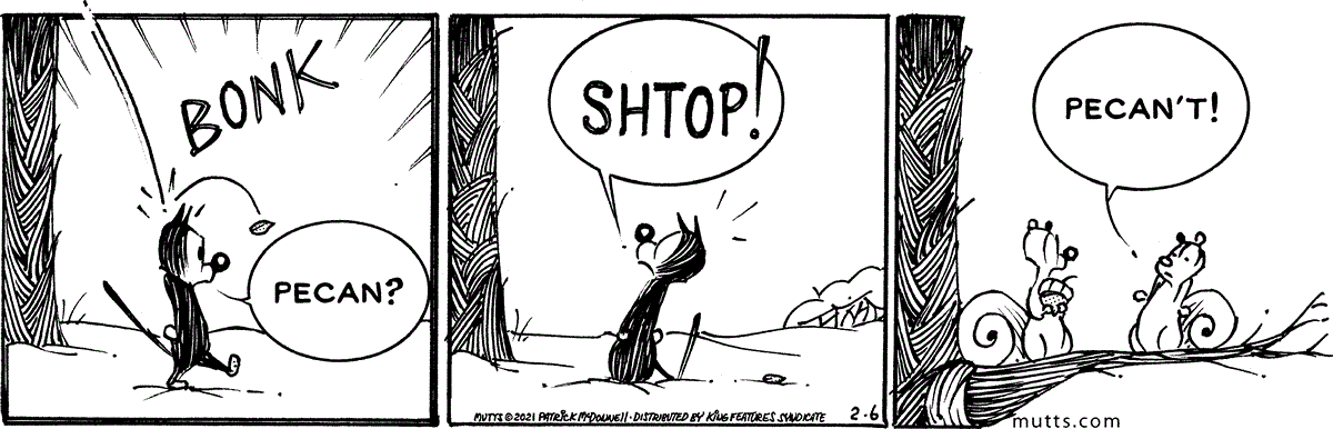 February 6 2021, Daily Comic Strip