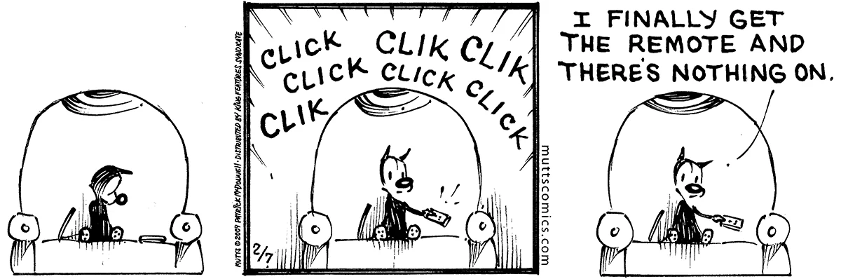 February 7 2009, Daily Comic Strip