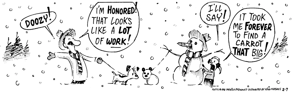 February 7 1998, Daily Comic Strip