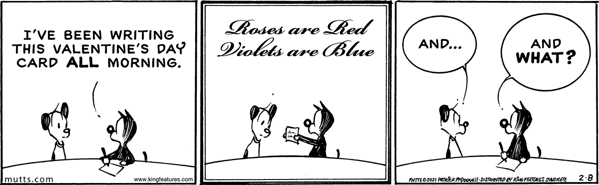 February 8 2021, Daily Comic Strip