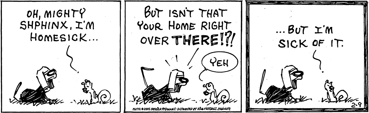 February 9 2005, Daily Comic Strip