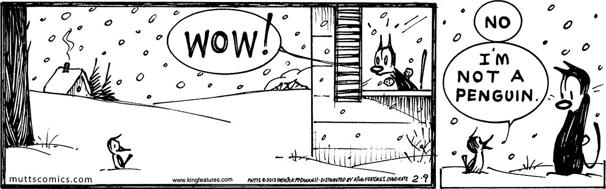 February 9 2013, Daily Comic Strip