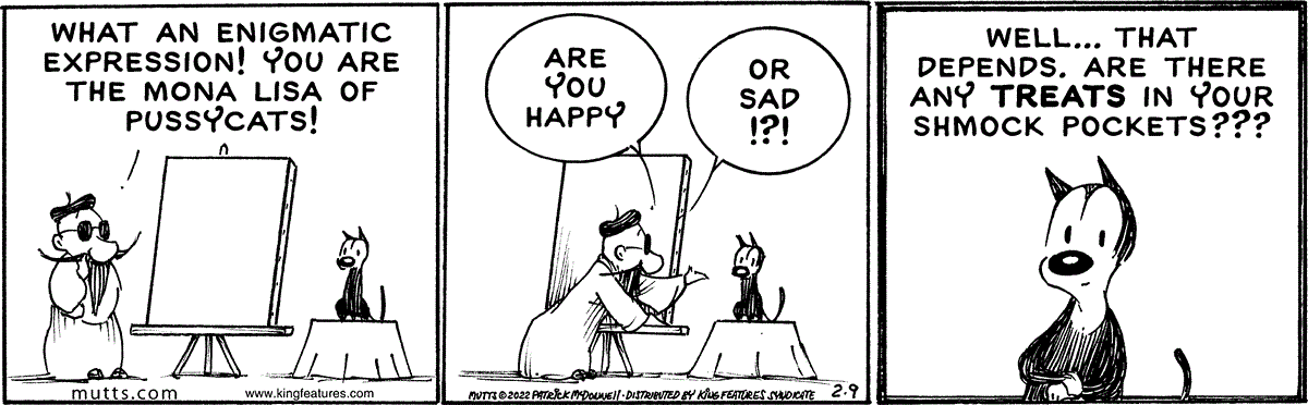 February 9 2022, Daily Comic Strip