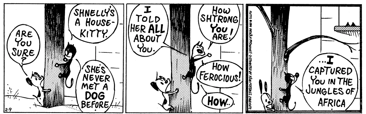 February 9 1999, Daily Comic Strip