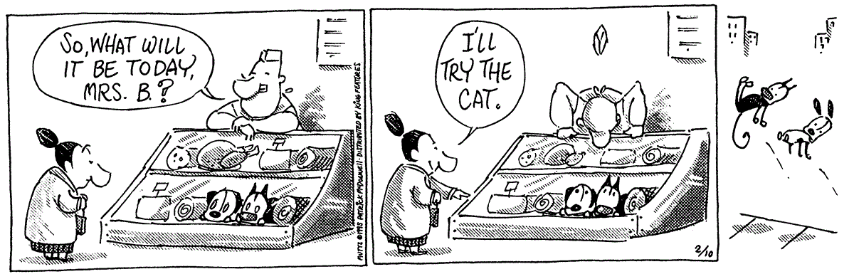 February 10 1995, Daily Comic Strip