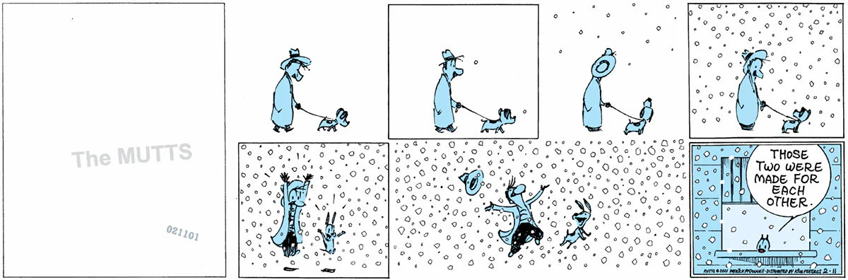 February 11 2001, Sunday Comic Strip