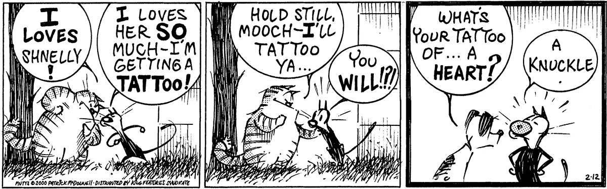 February 12 2000, Daily Comic Strip