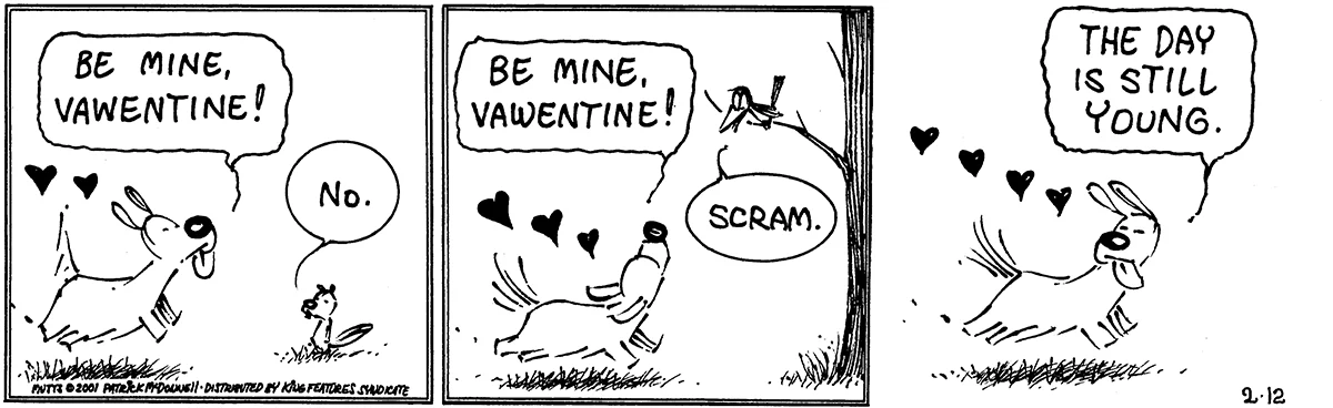 February 12 2001, Daily Comic Strip