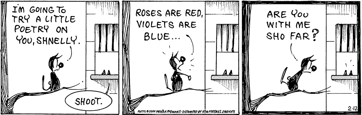 February 12 2004, Daily Comic Strip