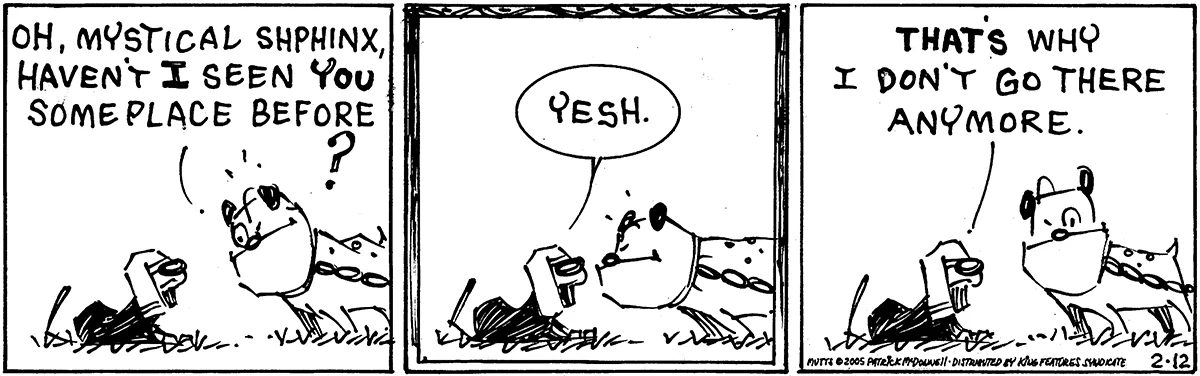 February 12 2005, Daily Comic Strip