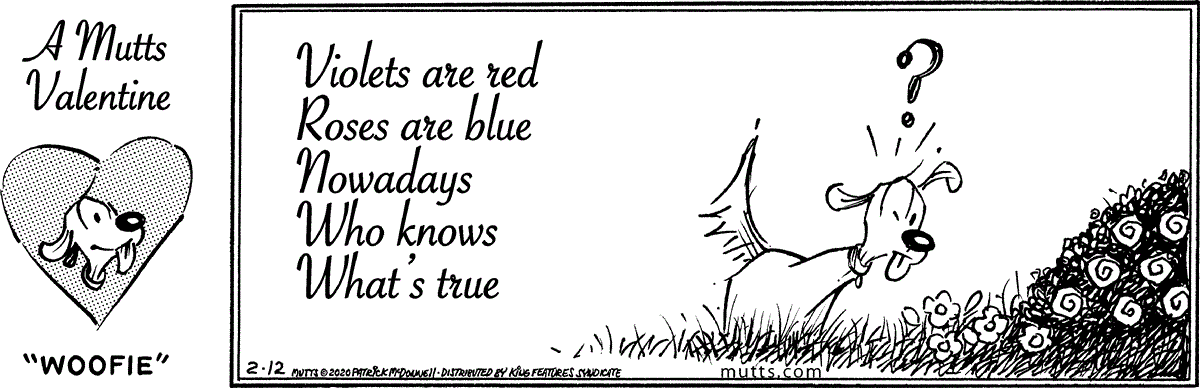 February 12 2020, Daily Comic Strip