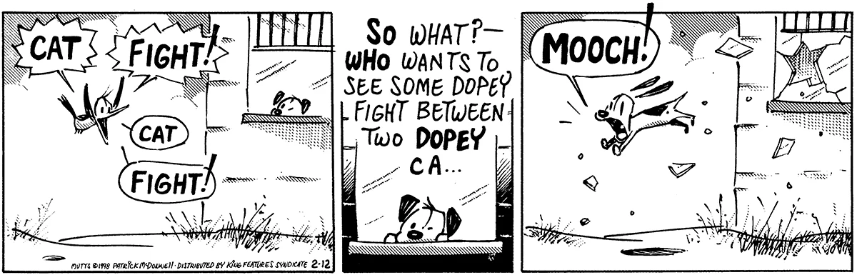 February 12 1998, Daily Comic Strip
