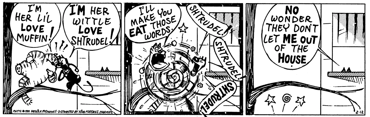 February 12 1999, Daily Comic Strip