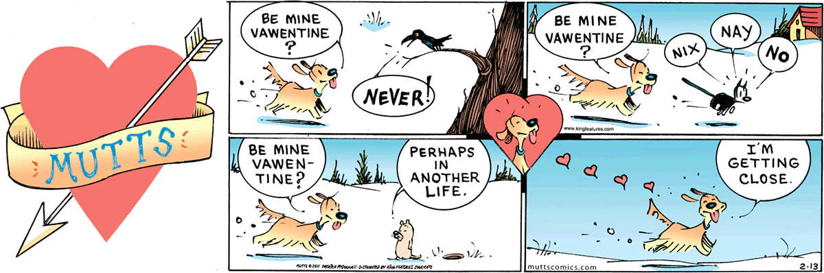 February 13 2011, Sunday Comic Strip