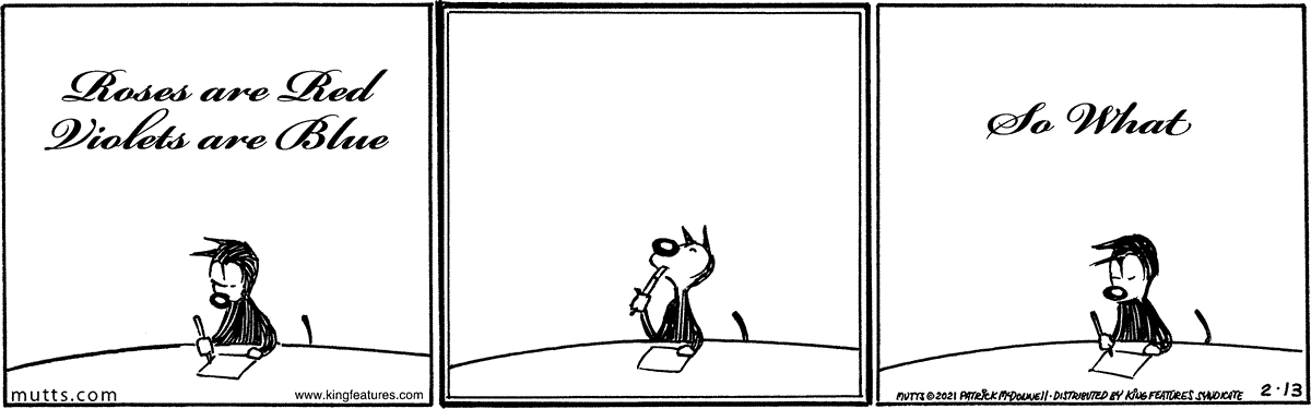February 13 2021, Daily Comic Strip