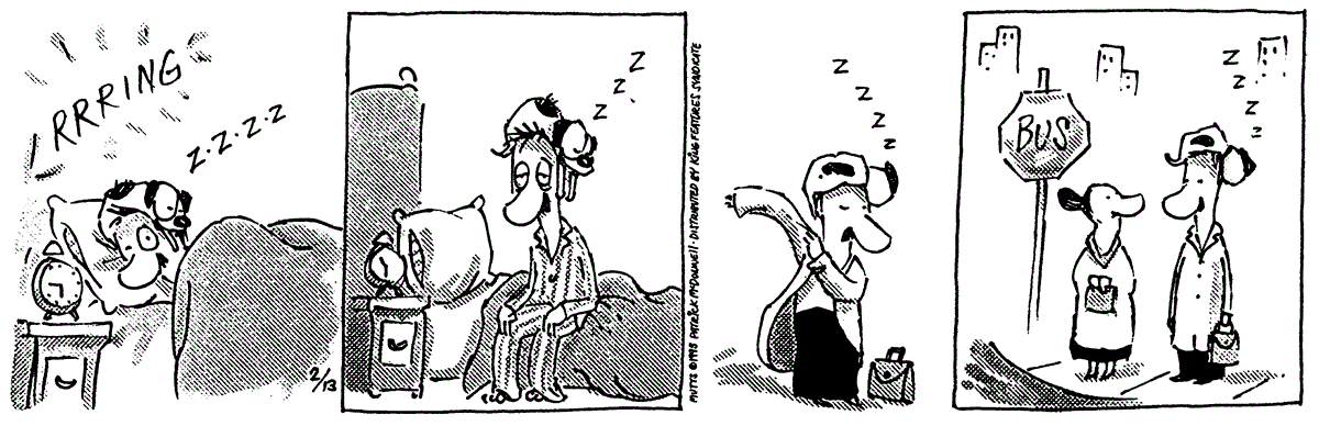 February 13 1995, Daily Comic Strip