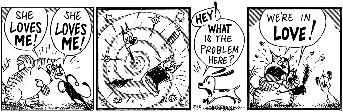 February 13 1998, Daily Comic Strip