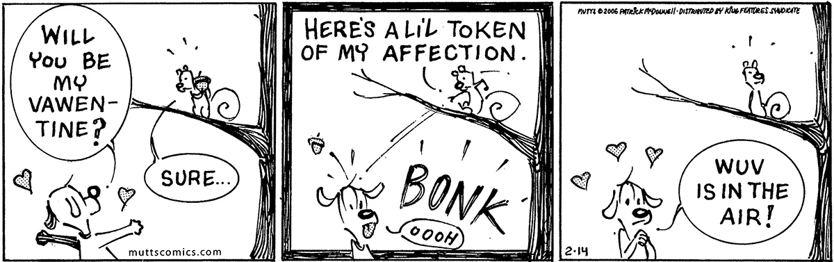 February 14 2006, Daily Comic Strip