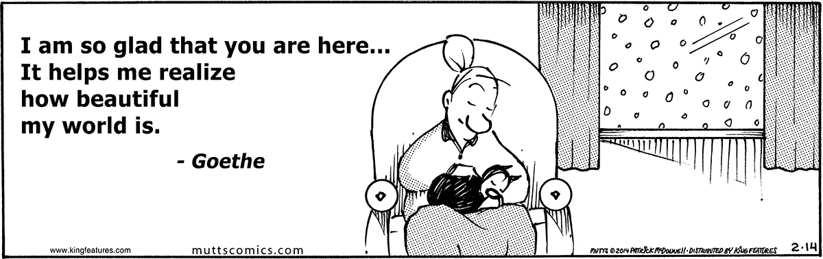 February 14 2014, Daily Comic Strip