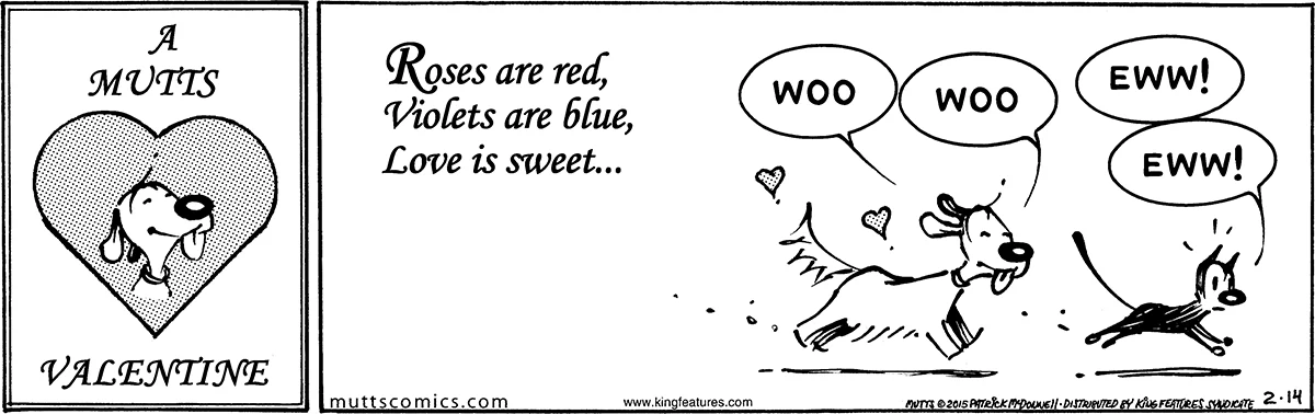 February 14 2015, Daily Comic Strip