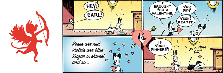 February 14 2016, Sunday Comic Strip