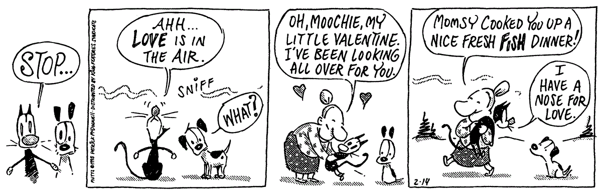 February 14 1995, Daily Comic Strip