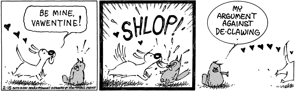 February 15 2001, Daily Comic Strip