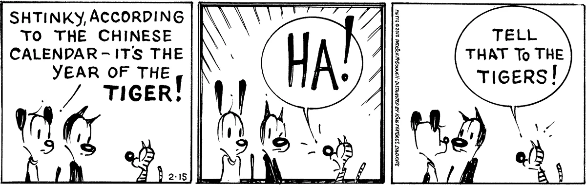 February 15 2010, Daily Comic Strip