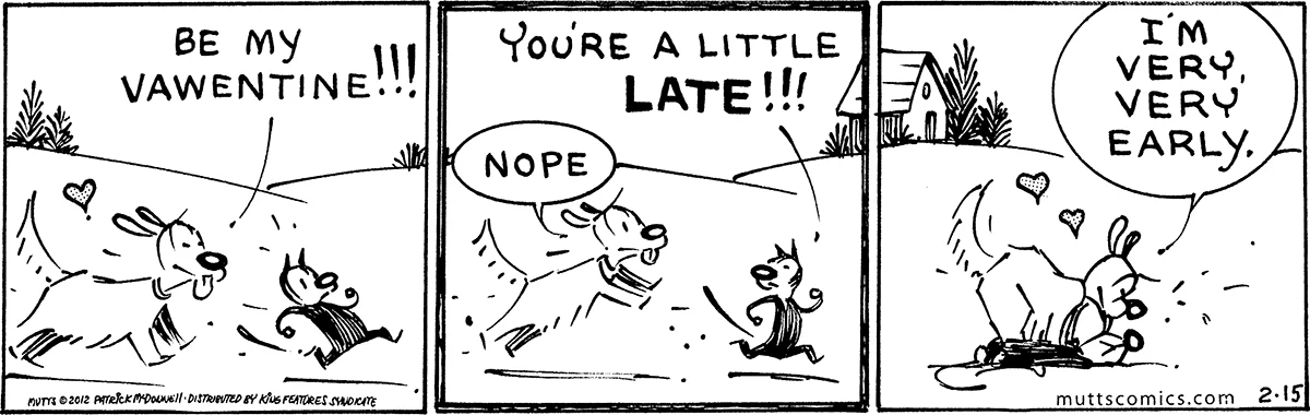 February 15 2012, Daily Comic Strip