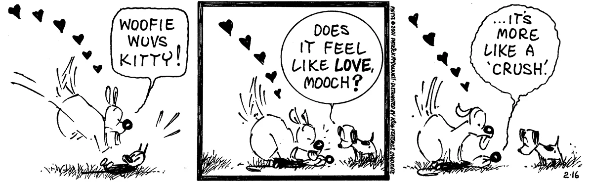 February 16 2001, Daily Comic Strip
