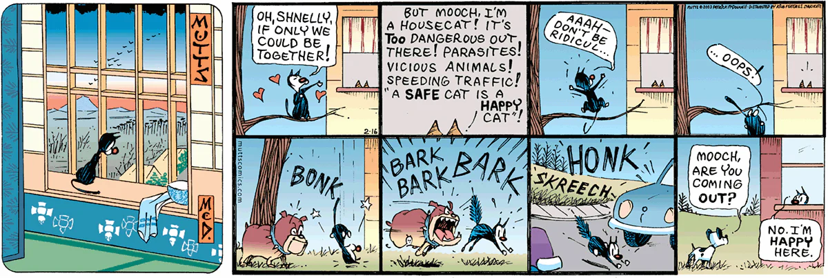 February 16 2003, Sunday Comic Strip